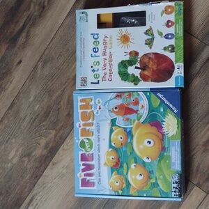 Preschool Kids games 5 little 🐟 and the very hungry caterpillar